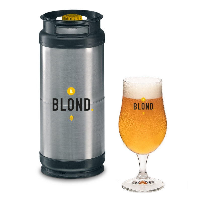 Biervat Haerlems premium Blond (20 liter / ±80 glazen)