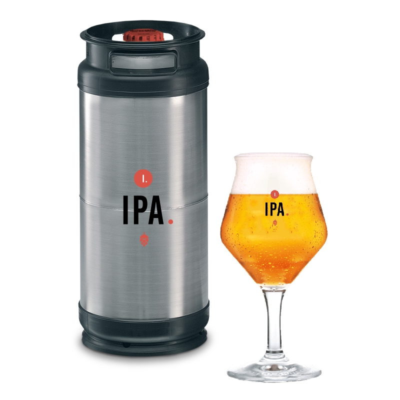Biervat Haerlems premium IPA (20 liter / ±80 glazen)