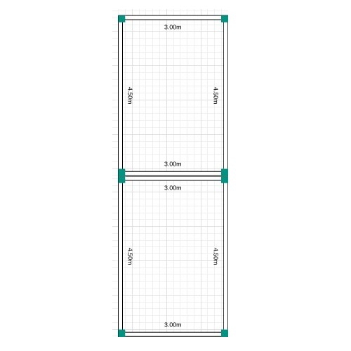 Easy up Partytent 3m x 9m