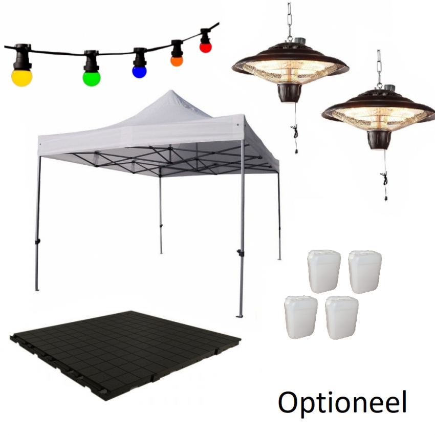 Easy up Partytent 4,5m x 9m