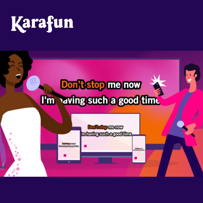 Karaoke met karaFun