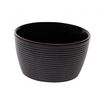 Schaaltje Zwart 10 cm Ø (10 stuks)